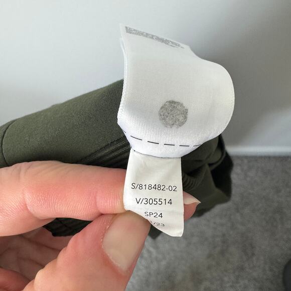 Athleta Brooklyn Mid Rise Ankle Utility Pant | Green Size 12 #818482 - Picture 12 of 12